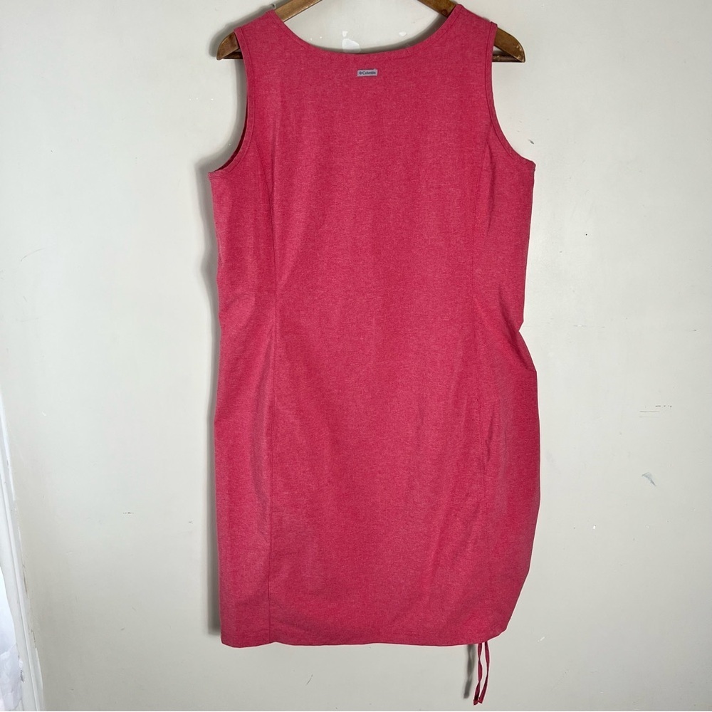 Columbia Womens Anytime Casual III Sun Dress Size Large Pink Lightweight - Picture 3 of 12